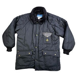 RefrigiWear Iron-Tuff Siberian Cold Weather Jacket Men’s 2XL Black 0358R